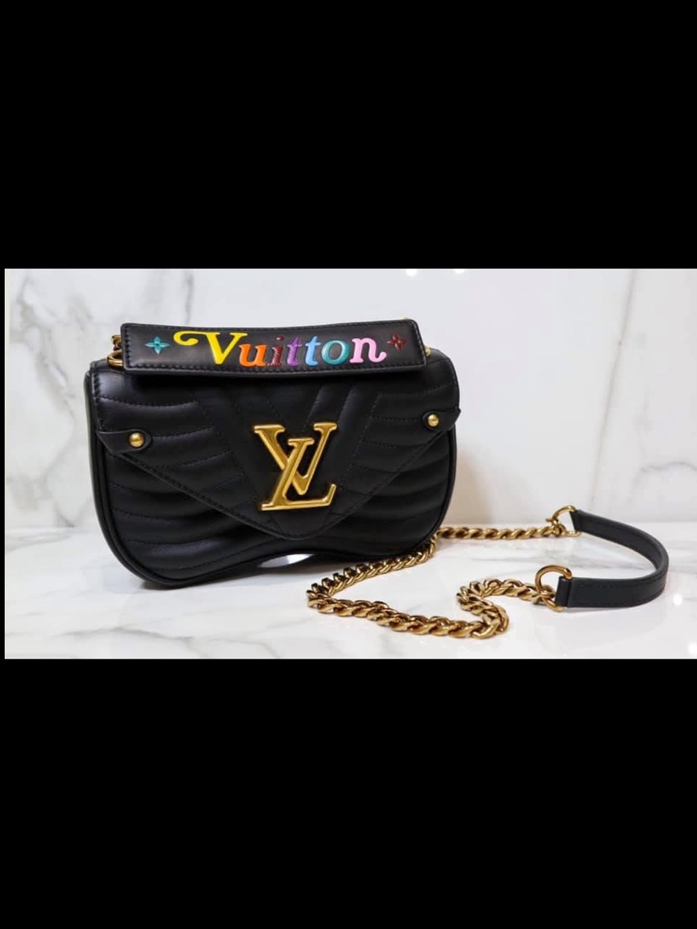 Louis Vuitton new wave chain bag PM